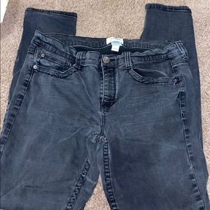 Black/ dark gray Mudd jeans size 13- skinny fit
